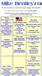 Mobile Screenshot of mikebentley.com